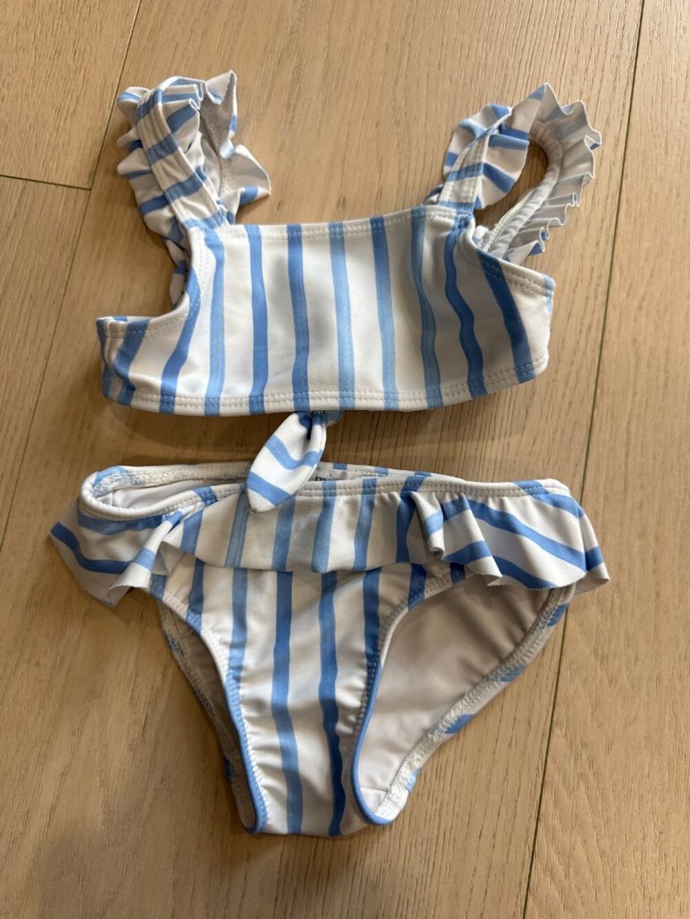 minnow Swimsuit Size 1 Blue And White